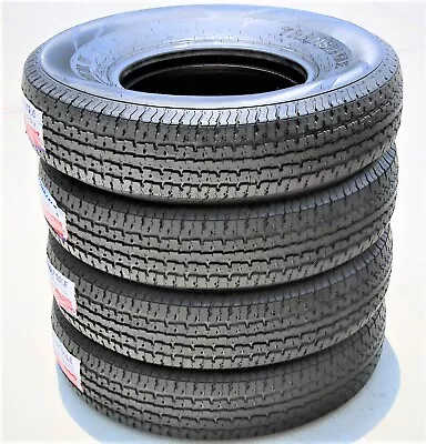 4 Tires Transeagle ST Radial II Steel Belted 205/75R15 205-75-15 D 8 Ply Trailer • $273.93