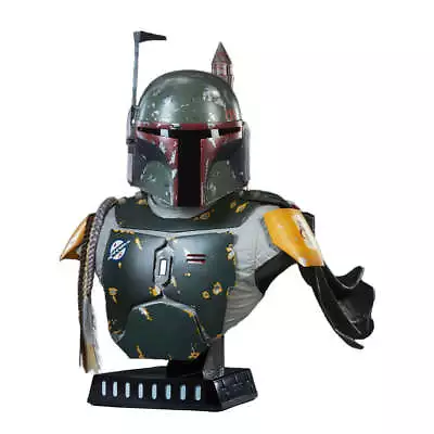 Star Wars Boba Fett Life Size Statue 1:1 Bust Sideshow Prop Replica • $2875