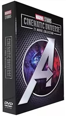 ALL 24 MARVEL CINEMATIC UNIVERSE MOVIE COLLECTION 13-Disc DVD  • $32.99