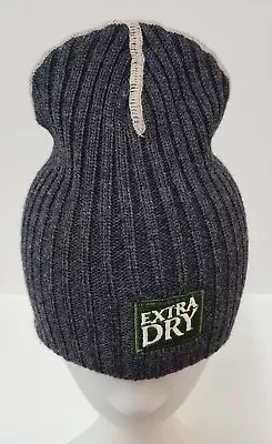 Toohey's Extra Dry Grey Ribbed Beanie One Size Acrylic Embroidered + Free Post • $25.46