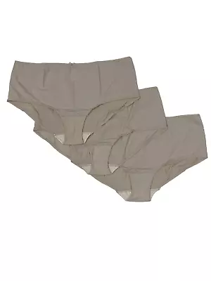 M&S Deep Full Briefs Knickers In 3 Packs All Sizes (Image Measurements Size 18) • £4.95