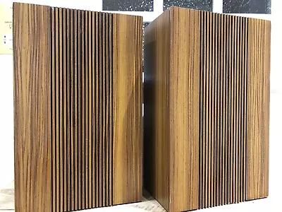 Vintage ITT KS 653/1 Speakers - Teak Cabinets 1970s - Modern Look Working • £49.99