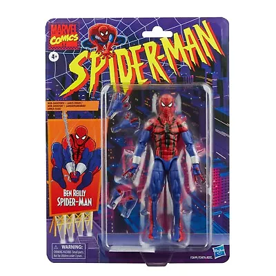 Marvel Legends 6  Spider-Man Vintage Wave 2 Symbiote Ben Eilly (Scarlet Spider) • £32.99