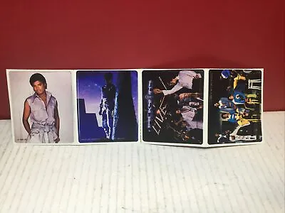 Vintage 1984 Jackson 5 Lot Of 4 Stickers Michael Jackson • $4.49