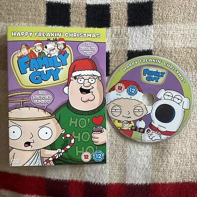 Family Guy - Happy Freakin' Christmas (DVD 2006) ONLY DISC & COVER. NO CASE • £1.55