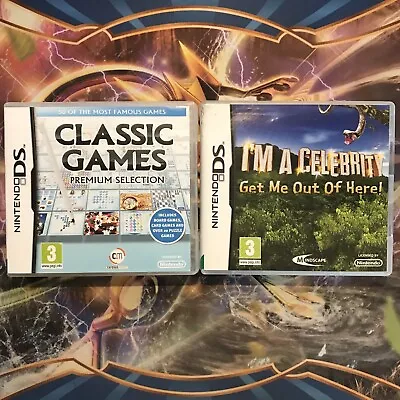 Classic Games & I’m A Celebrity Nintendo DS Games • £4.99