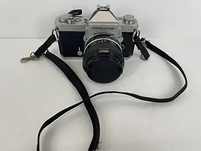 VTG NIKON NIKKORMAT Metal Camera With 50MM LENS Shutter Fires • $103.99