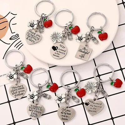 £2.79 • Buy You Teacher Ring Holder Teachers Keychain Key Chain Teacher's Day Gift Keyring