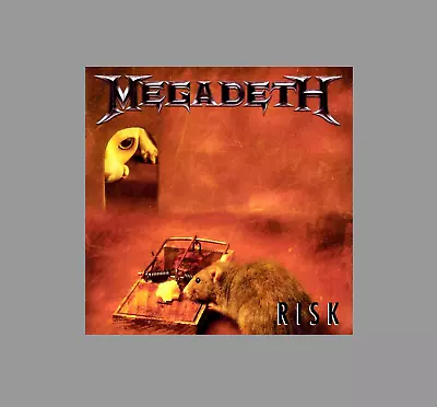 Megadeth Risk Single Album Cover Sticker Decal • $9.99