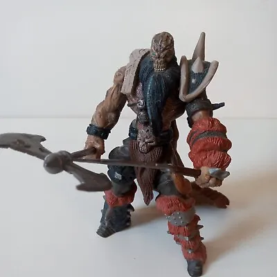 VIKING SPAWN • Vintage 1996 McFarlane S5 Ultra Action Figure Toy Ax- Complete  • $9.90