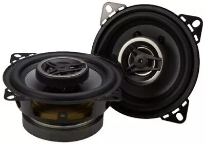 Crunch CS4CX 4-Inch Full-Range Coaxial Car Speakers Black • $24.06