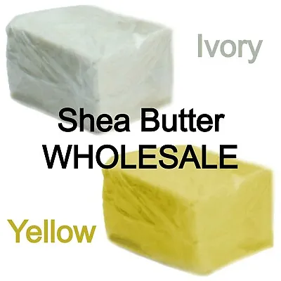 $204.95 • Buy Raw African Shea Butter 100% Pure Organic Unrefined Pure Natural WHOLESALE BULK