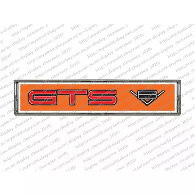 #2006 Badge To Suit Holden Gts V8 Monaro Chrome Car Emblem • $37