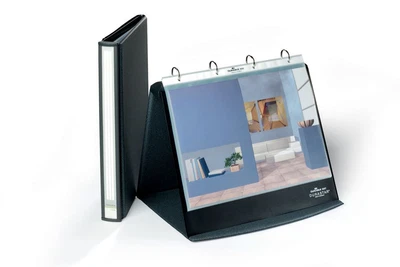 £30.99 • Buy Durable DURASTAR Table Flipchart Stand Presentation Ring Binder | A4 Landscape