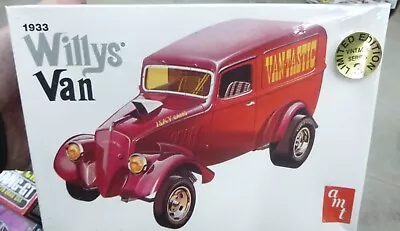 AMT 6182 1933 WILLYS VAN 427 SOHC GASSER LEAPIN LORRY 1/25 MODEL McM FS • $46.07