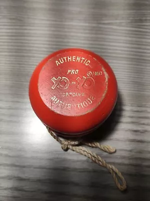 Wooden Yo-Yo Pro Red Authentic Original Top/Toupie Authentioue • $10