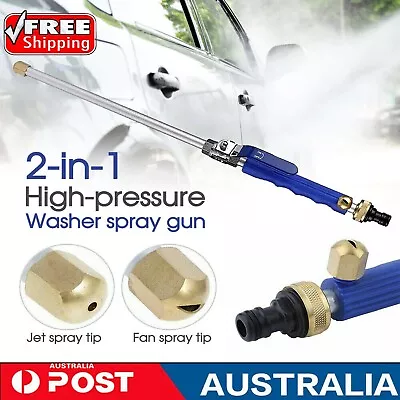 New Hydro Jet High Pressure Power Washer Water Spray Gun Nozzle Wand Cleaner AUS • $24.99