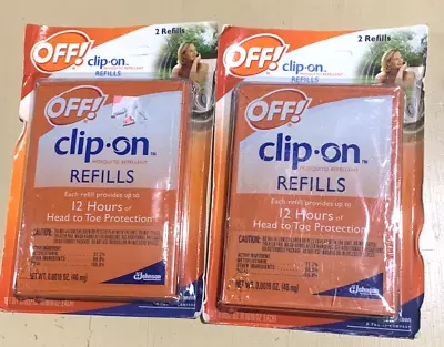 OFF Mosquito Repellent Clip On Fan Refills Only- UNOPENED • $10.99