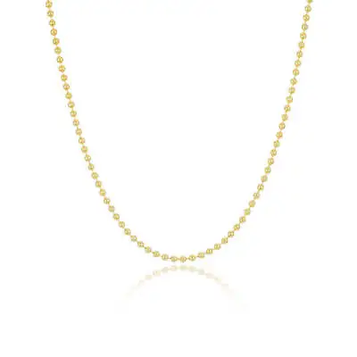 14K Yellow Gold Spot Chain Necklace • $570
