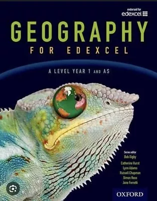 Geography Edexcel A Level Year 1 & AS E BOOK TEXTBOOK • £2