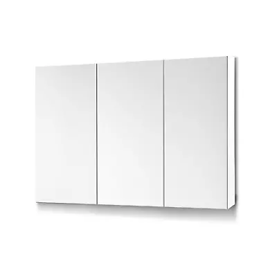 Cefito Bathroom Mirror Cabinet Vanity Medicine Storage White Shaving 900mmx720mm • $129.95