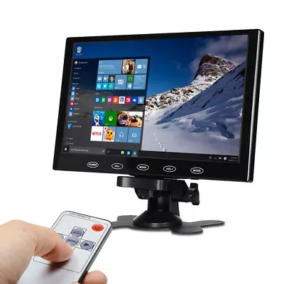 7'' Mini Ultrathin 1024*600 LCD Screen CCTV PC Monitor Screen AV/RCA/VGA/HDMI • $39.99