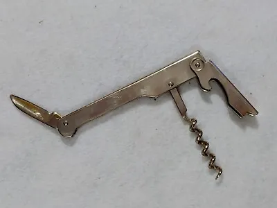Vintage - Phoenixware - Cork Screw Bottle Opener Tool W/ Knife - Made In Italy • $206.11
