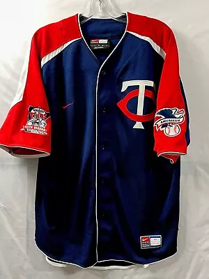 Nike MLB Authentic Torii Hunter Minnesota Twins Jersey Size Large • $34