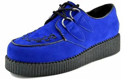 £49.95 • Buy Unisex Adults Creepers Blue Suede Uk Size 3, 13