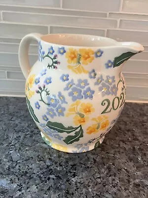 Emma Bridgewater Forget Me Not & Primrose 2022 Collectors' Club Jug First New • $65