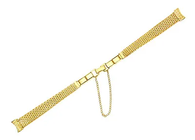 Vintage 6  Kestenmade 1/20- 10k G.f. Mesh Watch Bracelet Band Gold Filled Ladies • $20
