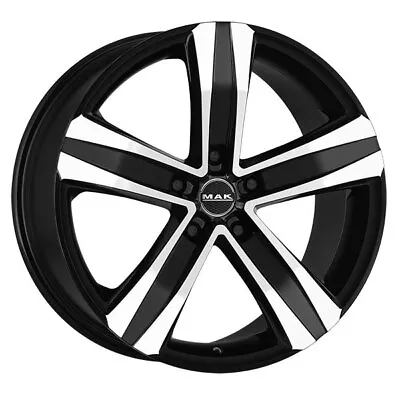 Alloy Wheel Mak Stone 5 For Mazda Cx-5 7.5x18 5x1143 Black Mirror Sfr • $586.30