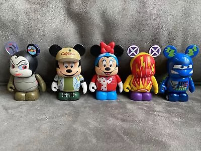 DISNEY Vinylmation 3  Figurines- Park Series 11 Set Of 5 • $30