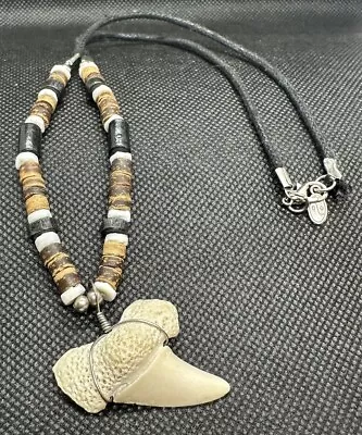 Bull Shark Tooth Necklace Mens Womens Jewelry • $10