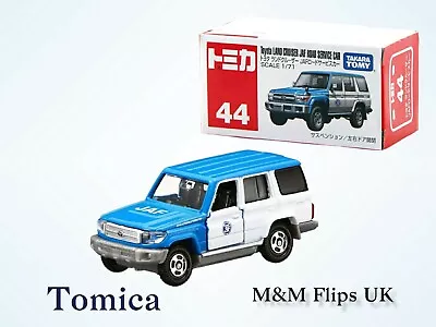 Takara TOMY Tomica No. 44 Toyota Land Cruiser JAF Road Service Car Diecast • £13.50