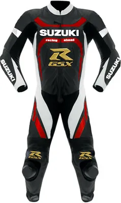 $303.01 • Buy Mens Suzuki GSXR Motorcycle 1PC Suit Leather Motorbike Sport BIker Racing Armour