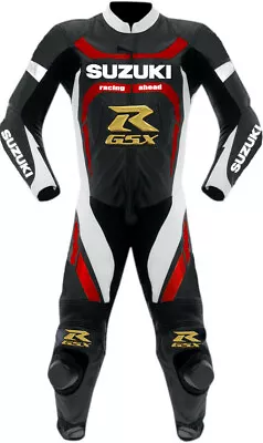 $303.01 • Buy Mens Suzuki GSXR Motorcycle 1PC Suit Leather Motorbike Sport BIker Racing Armour