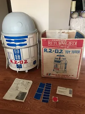 Star Wars R2-D2 Toy Toter (1983 Toy Box) Open Box Looks Unused Near Complete • $599