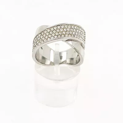 Michael Kors Women's Ring From 925er Silver With Zirconia - Size 56 Eu • $75.43