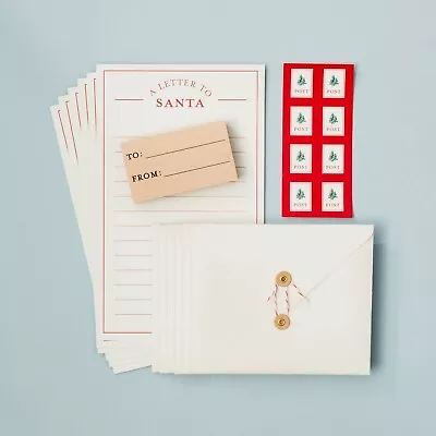 Letters To Santa Stationery Set Hearth & Hand W/ Magnolia Xmas Discontinued • $9.99