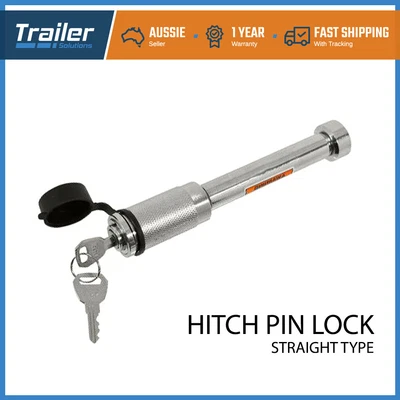 $20 • Buy Hitch Pin Lock S Type 5/8  Tow Bar Tongue Lock Trailer Caravan Anti-Theft