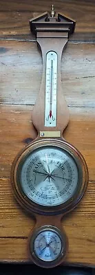 Vintage Howard Miller Barometer Thermometer Hygrometer 612-712 Weather Station • $65