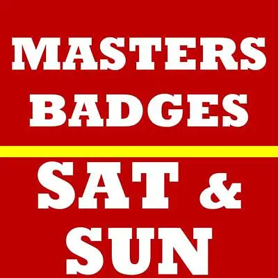 2 Saturday Sunday Masters Golf Tickets~ 2024 Augusta National Badges~4/13/24 • $9900