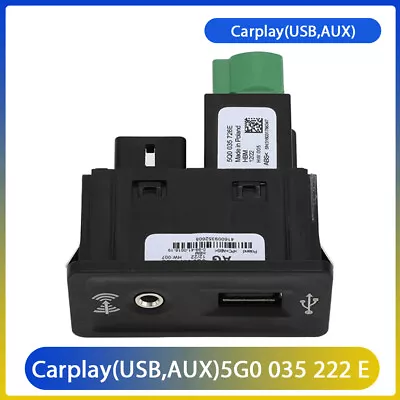 For VW Seat OEM 5G0035222E AUX-IN USB Port Multimedia Adapter Interface • $37.79