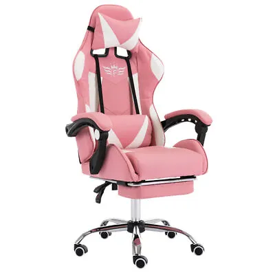 £99.90 • Buy Gaming Chair Office Recliner Swivel Ergonomic Executive PC Computer Desk Chairs