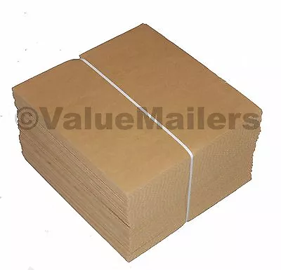 50 - 7.5  X 7.5  Corrugated Filler Insert Pads 45 RPM For 7  Record Mailers • $21.95