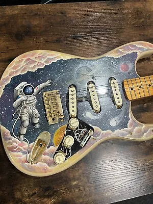 Fender Stratocaster MiM 60th Anniversary Custom Painted By Yvette Young • $5755