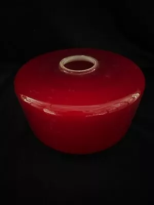 Replacement Mug/Lampshade Glass Chandelier Red Ruby / Vistosi-Murano H.4 11/ • $45.40