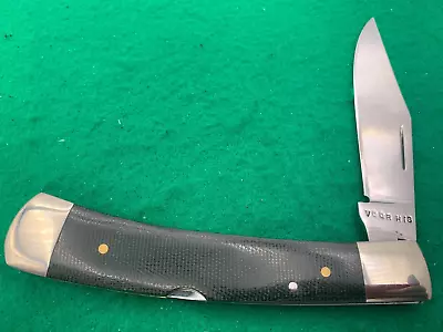 💯 SUPER RARE  VOORHIS BIG BOY CUSTOM  Scarce Knife  With CASE • $485