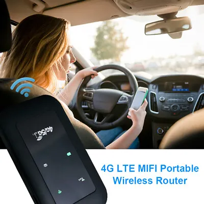 4G LTE Wifi Router Wireless MIFI Portable Pocket Mobile Broadband Car Hotspot • $30.99